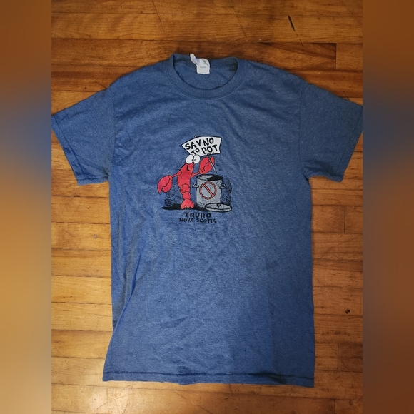Truro nova scotia "say no to pot" tshirt - Picture 1 of 2